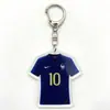 Novo produto transfronteiriço: Chaveiros de acrílico com tema de futebol da Copa do Mundo, pingentes para mochila, pequenos itens exclusivamente de Yiwu