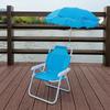 Silla de Playa para Niños Silla Plegable Portátil para Exteriores Silla con Respaldo y Sombrilla Asiento para Fotos en la Costa Taburete para Bebé