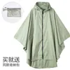 Poncho Impermeable Multifuncional 3 en 1 para Ciclismo al Aire Libre, Poncho de Lluvia con Cremallera de Poliéster para Senderismo, Venta al por Mayor para Comercio Exterior y Ventas Transfronterizas