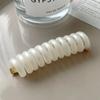 Liga para el cabello tipo línea telefónica trenzada estilo japonés para mujer, sencilla, de alta elasticidad, duradera, de goma, para atar el cabello, no daña el cabello, cuerda para el cabello de coleta