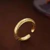Anillo de Moda de Textura Irregular Personalidad de Moda Diseño Sencillo de Nicho Venta Directa de Fábrica