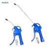 Pistola de Sopro Pneumática Azul Estendida Plástico Grande Volume de Ar Pistola de Sopro de Pó com Conector Fio de Cobre Ferramenta Pneumática Pistola de Sopro de Pó