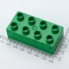 Compatible con partícula grande para Huimei cliente feliz 2 x 4 ladrillo grueso/8 agujeros plástico bloques de construcción de partícula grande accesorios a granel AliExpress