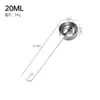 Colher Medidora de Aço Inoxidável 304 Colher Medidora de Cozinha para Assar Colher Medidora Doméstica para Temperos Colher Medidora de Leite em Pó para Bebê Colher para Pó de Frutas