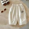 2025 Nuevo Conjunto de Camiseta y Pantalones para Bebé Verano Dibujos Animados Ropa de Verano Bebé Delgado Más Fácil de Combinar Conjunto de Dos Piezas