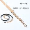 Nueva Correa de Cadena para Bolso de Aleación de Cuero PU Macaron para Colgar al Hombro, de Mano, DIY, Accesorios de Repuesto para Bolso, 51 accesorios
