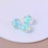 12mmab Color Degradado Dos Tonos Facetado Calabaza Redondas Perlas DIY Joyería Pulsera Accesorio para el Cabello Collar Accesorios Mayoreo
