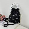 Bolsa Transversal de Celular de Primavera de Alta Qualidade, Bolsa de Mão Moderna e Estilosa, Alça Transversal, Bolsa Tricotada Ajustável