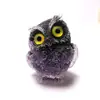Pegamento Popular Transfronterizo Animal de Resina Búho Grava de Cristal Muebles para el Hogar Artesanía Souvenirs Regalos