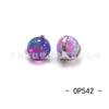 Titanio F136 gelatina aubao clavo de lengua varilla recta bola de doble punta bola de ópalo aleación de titanio G23 joyería para perforación clavo de hueso de oreja