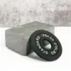 Discos de Barra Pintados, Ferro Fundido com Furo Grande de Quatro Pontas 2,5-25kg Discos de Halter para Agachamento Masculino, Equipamento de Levantamento de Peso para Ponte de Glúteo, Alta Resistência