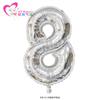 Globo de Película de Aluminio Digital Versión Gruesa de 30 pulgadas / 32 pulgadas Globo Venta al por Mayor Globo Digital de 75 cm Decoración de Fiesta Globo Inflable