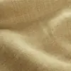 El producto es simple y resistente, hecho de materias primas de origen vegetal, tela de yute, y se puede imprimir y teñir