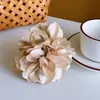 Joias Xizi Estilo Coreano Elegante Flor Clipe Extra Grande Rosa Clipe Parte de Trás da Cabeça Cabelo Clipe Tubarão Grampo de Cabelo