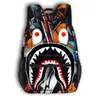 Mochila Escolar de Tiburones Completamente Estampada Más Vendida, Mochila Escolar para Estudiantes de Gran Capacidad, Mochila Infantil Casual Protectora de la Columna Vertebral al por Mayor