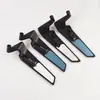 Accesorios de modificación para motocicleta espejo retrovisor universal motocicleta coche de calle espejo retrovisor trasero ajustable espejo de ala invisible