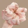 Elástico de Cabelo de Renda Estilo Coreano para Rabo de Cavalo, Scrunchie Grande, Elástico para Coque, Acessório de Cabelo de Luxo para Meninas