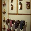 Soporte de Exhibición de Puños de Acero Inoxidable, Accesorios de Exhibición Vertical para Cuellos y Mangas de Camisas, Exhibidor de Piso para Cuellos de Tienda de Ropa