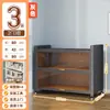 Vitrina para Figuras, Vitrina de Cristal para Uso Doméstico, Estantería, Armario de Almacenamiento para Cajas Sorpresa, Armario de Metal para Muñecas Modelo, Vitrina