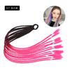 Pelucas de Cola de Caballo Dreadlock Estilo Europeo y Americano al por Mayor para Niños, Pelucas de Gomas Elásticas de Colores, Trenzas Boxeadora de Colores de Fibra de Alta Temperatura