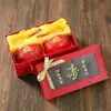 Tazón de Longevidad de 4.5 pulgadas Grabado al por Mayor Hueso de China Remachado Año 8090 Caja de Regalo de Agradecimiento Cumpleaños Centenario Banquete de Longevidad Regalo de Agradecimiento