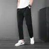 Pantalones Caqui Finos Sueltos Rectos Ajustados de Verano Estilo Japonés para Hombre, Pantalones Casuales Nuevos, Pantalones Cortos para Hombre