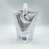 Bolsa con Boquilla de Papel de Aluminio de Agua Rica en Hidrógeno 350ml Agua de Hidrógeno Bolsa de Empaque de Papel de Aluminio Sellada por los Cuatro Lados Bolsa Compuesta para Agua Potable