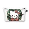 Nueva Bolsa de Cosméticos Navideña Sanrio Kolomi Merlot Moda Estudiante Linda Bolsa de Almacenamiento de Dibujos Animados