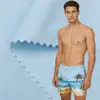 Shengze rpet reciclado escovado liso pele de pêssego certificado GRS calça de praia proteção solar chapéu de pescador tecido para travesseiro