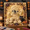Pintura de Diamantes 5D de Halloween 5D Pintura de Diamantes y Perlas DIY Hecha a Mano Venta al por Mayor de Pintura de Diamantes y Perlas para Comercio Exterior Diamantes de Halloween