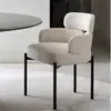 Sillón, silla de recepción y sala de juntas, lujo ligero estilo italiano, diseño minimalista moderno, sillón de club, sillón de diseñador creativo