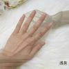 Meia-calça 5D Ultrafina Estilo Japonês com Microbrilho Perolado Meias Transparentes Meias de Base Anti-Puxão Cor de Pele para Mulheres Oleosas