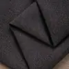 Tela de poliéster 100% color liso imitación lino para tapicería de sofás de casas de huéspedes, cojines de ventanales y tela decorativa resistente al desgaste
