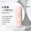 Lámpara de terapia de luz de uñas de secado rápido con enchufe de almacenamiento de energía portátil de una sola palabra con forma de sirena, venta al por mayor