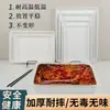Bandeja de Servicio de Melamina Rectangular Comercial Cuenco de Servicio para Comedor Cuenco de Comida Engrosado Plato para Verduras Estofadas Cuenco Cuadrado para Hot Pot Plato de Plástico