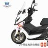 Muscle car wolf é adequado para tubo de escape Guangyang RacingH150, proteção da barra de escape, proteção do para-choque, modificação anti-queda