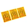 Amuletos de gato do Templo Xiyuan de Suzhou pintados à mão com cinábrio para riqueza e boa sorte, adesivo para celular, cartão de segurança para cães, amuleto de bênção para animais de estimação