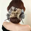 Goma para el pelo extragrande para mujer, Cuerda para moño de pelo de alta gama, Banda elástica para el pelo para adultos, Accesorio para el pelo de alta elasticidad