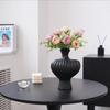 Flor Artificial Granada Rosa Flor Pequeña Decoración para el Hogar Flor de Mesa Hotel Decoración Suave Arreglo Floral Venta Caliente Transfronteriza Flor Falsa