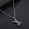 Nuevo Collar de Conejo Estilo Neutro Colgante Hip Hop Cadena para Suéter Fresca de Celebridad de Internet para Hombre Cadena para Suéter Accesorios