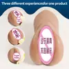 Manual do Dispositivo de Masturbação Masculina Secret Whisper Molde Vaginal e Anal Erótico para Adultos Avião de Duas Cabeças Copo Alívio de Estresse