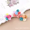 Acessórios de flor artesanais DIY estilo coreano brinquedo doméstico material para cachecol roupa flor de cinco pétalas de quatro cores