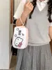 Nuevo Monedero de PU con Estampado Digital para Mujer, Forma Cuadrada Corta, Bolsa Pequeña de Almacenamiento de Accesorios, Pequeño Regalo para Niños