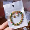 Novo Pulseira Fofa Colorida de Natal Ins Nicho Versátil Doce Pulseira de Melhor Amigo Venda Direta da Fábrica Joias