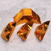 Lingote de Ouro Sem Palavras Papel Folha de Ouro Semi-acabado Origami Estampagem a Quente Unilateral 12cm x 10.1cm Pacote com 1000 Peças