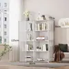 Estante Simples à Prova de Poeira de Chão para Casa Mesa Armazenamento de Livros Prateleira de Armazenamento Multicamadas Prateleira de Armazenamento de Livros Ilustrados para Crianças