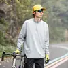 2026 Serie Montaña Colección Exterior Camiseta de Manga Larga de Secado Rápido para Hombre para Deportes al Aire Libre, Corte Holgado, Versátil para Primavera y Otoño