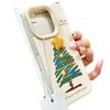 Funda con diseño de árbol de Navidad con diseño de estrella y punto de onda estéreo para Apple iPhone 16, Pro Max, 15, 14, 13 y 12