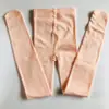 Meias-calças de Dança Grossas com Forro de Fleece Outono/Inverno para Crianças Alta Elasticidade Roupa de Performance Infantil Gancho Triangular Meia-calça de Linha Única Frente e Verso