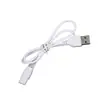 Cable de carga USB de ocho colas USB8 cola tubo de cobre 1 metro para linterna de 5v cortapelos afeitadora cable de alimentación